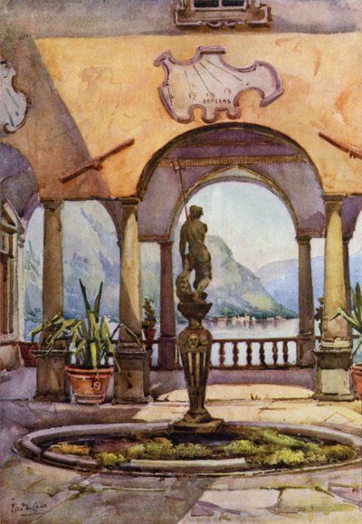 La Loggia, Villa Pliniana, Lago di Como - Ella Du Cane