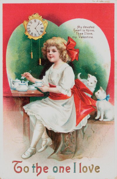 Carte de Saint-Valentin américaine - Ellen Hattie Clapsaddle