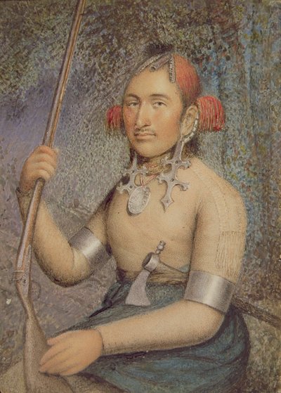 Un chef indien nord-américain - Ellen Sharples