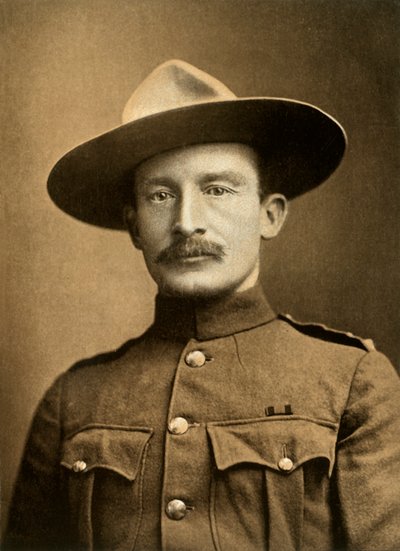 Colonel Robert S. S. Baden-Powell, le défenseur de Mafeking - Elliot and Fry