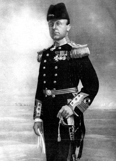Amiral Sir John Rushworth Jellicoe, commandant en chef, Première Guerre mondiale, 1914 - Elliott and Fry