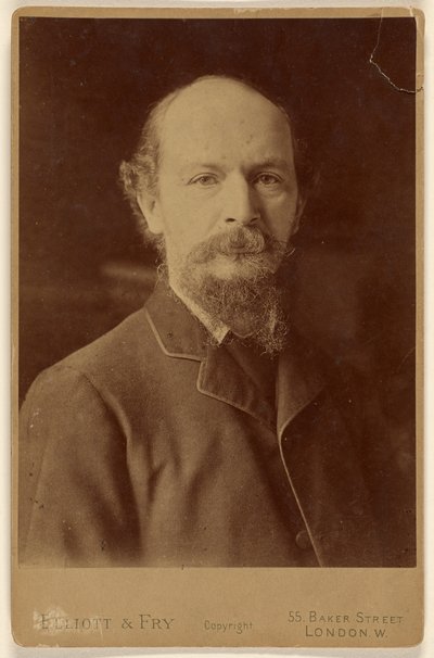 A[legernon] C[harles] Swinburne (1837 - 1909) - Elliott and Fry