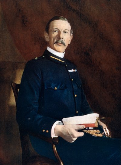 Lieutenant général Sir HE Colvile, commandant de la 9e division, South Africa Field Force, 1902 - Elliott and Fry