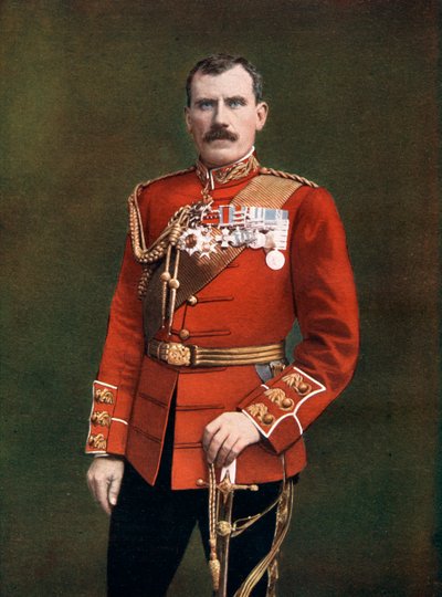 Major-Général Hector Archibald MacDonald, soldat britannique, 1902 - Elliott and Fry