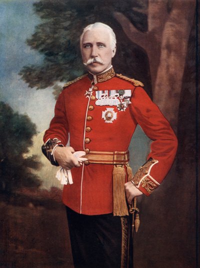 Major Général Sir Bindon Blood, soldat britannique, 1902 - Elliott and Fry