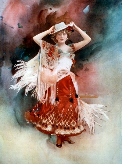 Evie Greene dans Kitty Grey, c1902 - Ellis and Walery