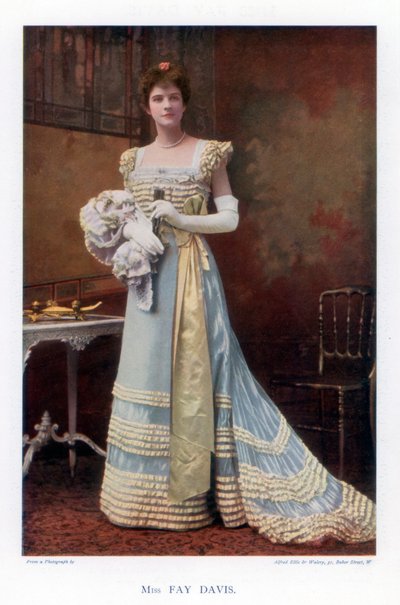 Fay Davis, actrice de théâtre américaine, 1901 - Ellis and Walery
