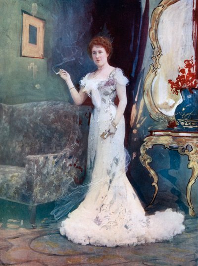 Mlle Granville dans Une lune de miel interrompue, c1902 - Ellis and Walery