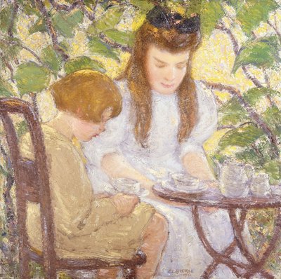 Thé dans la tonnelle - Elmer Livingston MacRae