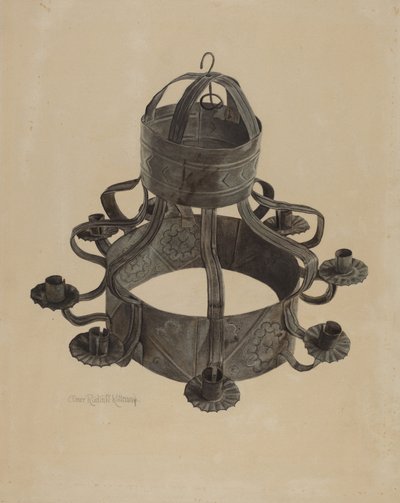 Lustre allemand de Pennsylvanie - Elmer R. Kottcamp