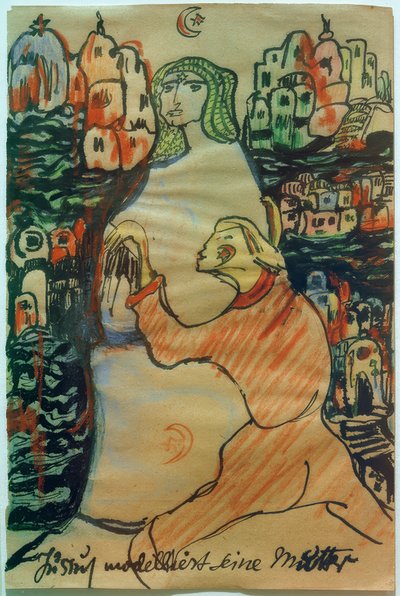 Jussuf modèle sa mère - Else Lasker Schüler