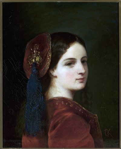 Portrait de la comtesse Katarzyna Potocka, née Branicka - Elzbieta Krasinska