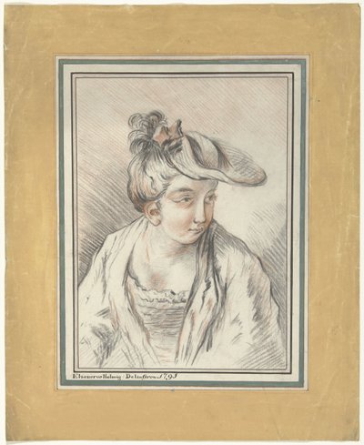 Tête de femme - Elzenerus Helmigh