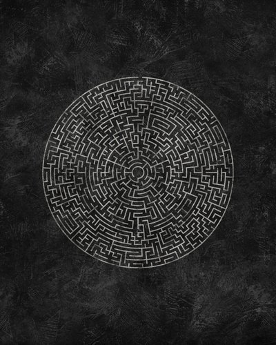 Labyrinthe circulaire complexe - Ema Paraschiv