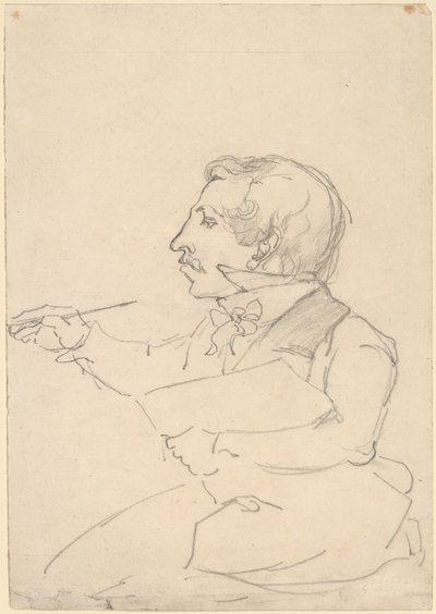 Eastman Johnson en train de dessiner - Emanuel Gottlieb Leutze