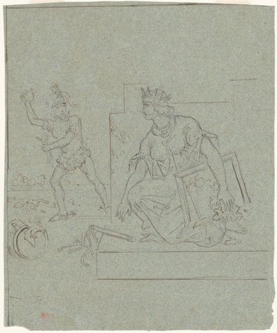 Caricature politique de la guerre civile américaine - Emanuel Gottlieb Leutze