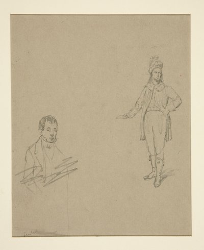 Deux hommes - Emanuel Gottlieb Leutze