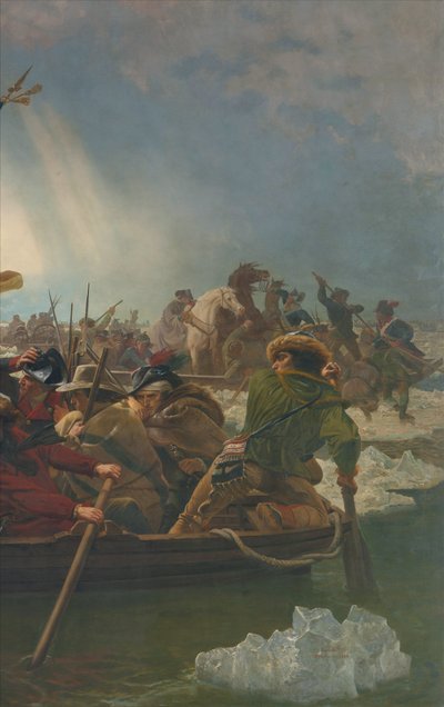 Washington traversant le fleuve Delaware, 25 décembre 1776 - Emanuel Gottlieb Leutze