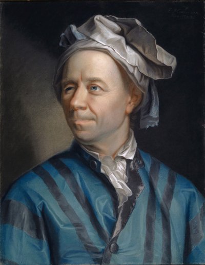 Portrait du mathématicien Leonhard Euler 1707-1783 - Emanuel Handmann