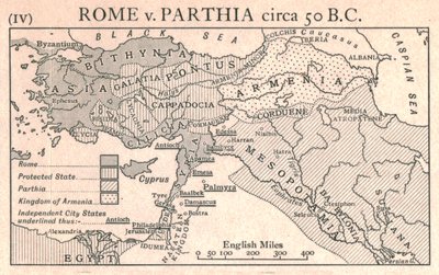Rome contre Parthie, vers 50 av. J.-C. - Emery Walker Ltd