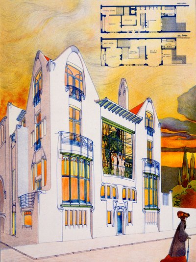 Conception de Maison, c.1905-6 - Emiel van Averbeke