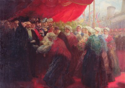 Les Bazennes offrant un poisson d