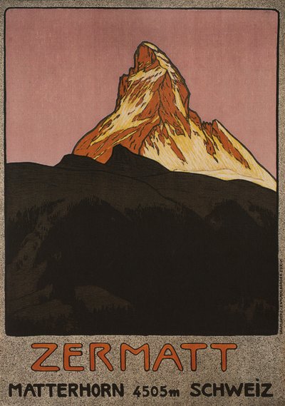Zermatt, 1908 - Emil Cardinaux