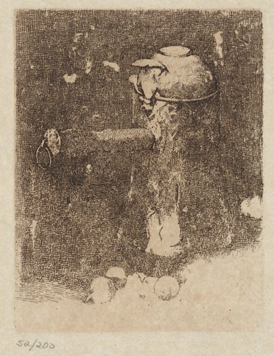 Nature morte avec cuivre et oignons - Emil Carlsen
