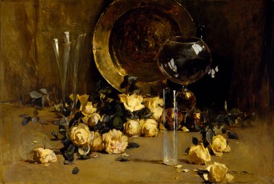 Roses jaunes - Emil Carlsen