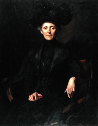 Dame en noir - Emil Fuchs