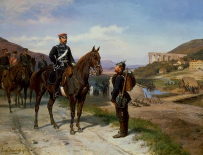 Rencontre avec le prince Friedrich Karl de Prusse - Emil Hünten