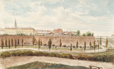La bastion des Augustins à Vienne - Emil Hütter