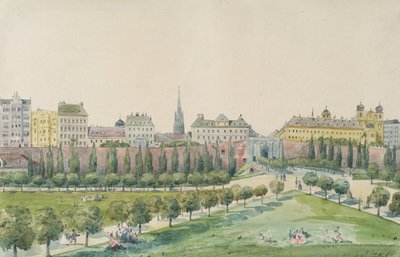 La Stubenbastei et le Stubentor à Vienne - Emil Hütter