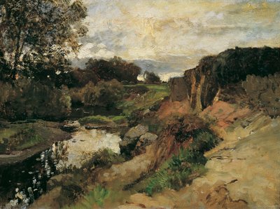 Au Tullnbach près de Plankenberg - Emil Jakob Schindler