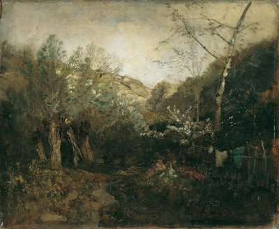 Partie près de Haslau sur le Danube - Emil Jakob Schindler