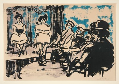 Tingel-Tangel III - Emil Nolde