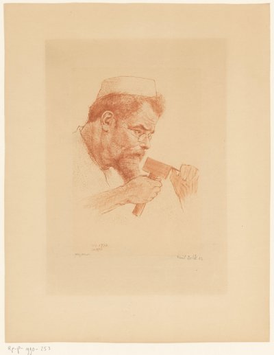 Portrait de Max Klinger - Emil Orlik