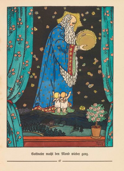 Illustration pour Der Buntscheck par Richard Dehmel, 1904 - Emil Rudolf Weiss