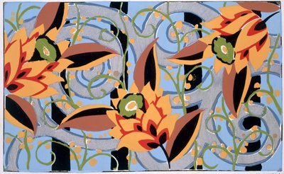 Fleurs et feuillage, c.1925 - Émile Allain Séguy