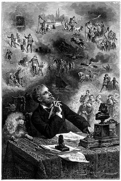 Frontispice par Émile Bayard pour l