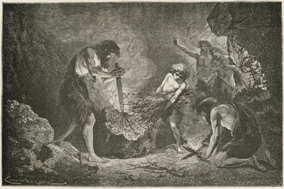 La conquête du feu - Emile Antoine Bayard