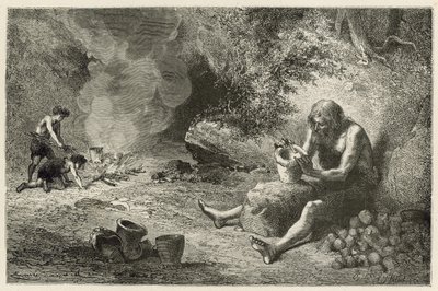 Le premier potier - Emile Antoine Bayard