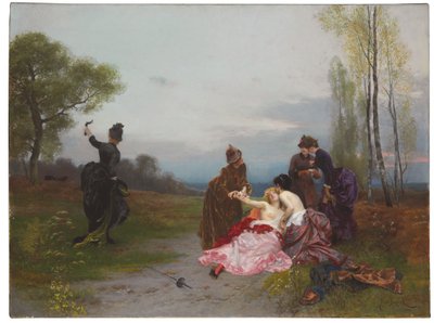 La réconciliation, 1884 - Emile Antoine Bayard