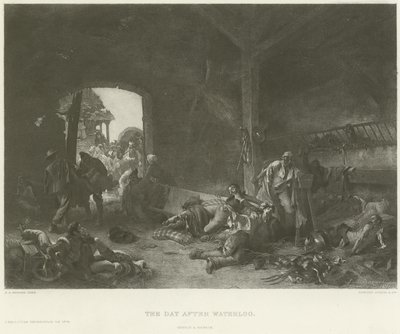 Le jour après Waterloo - Emile Antoine Bayard