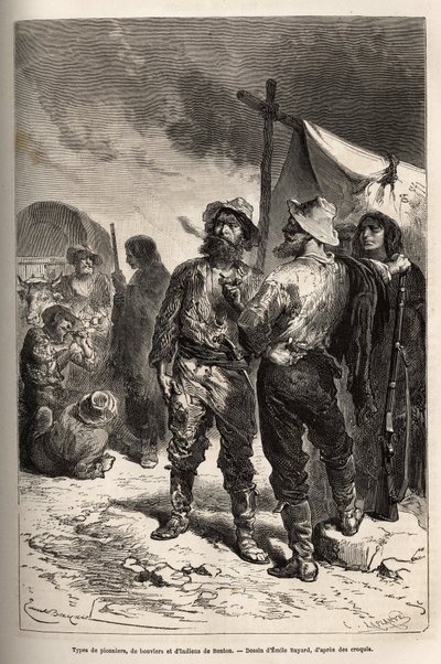 Types de pionniers, de bouviers et d