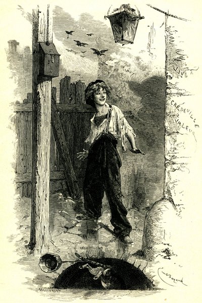 Victor Hugo : Les Misérables, Gavroche - Emile Antoine Bayard