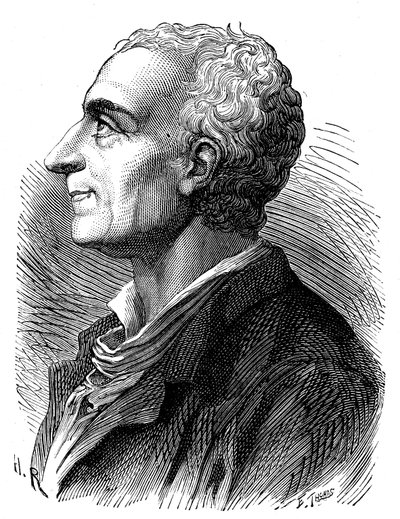 Portrait de Montesquieu - Émile Bayard
