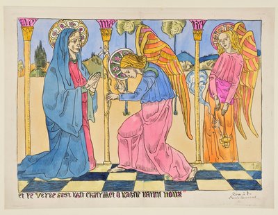 Annonciation : Et le verbe s