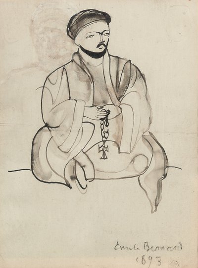 Prêtre copte, 1893 - Emile Bernard
