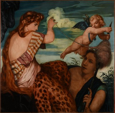 Hercule et Omphale - Emile Bernard
